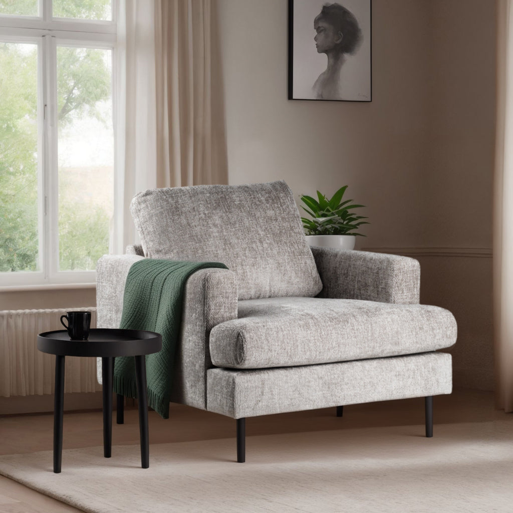 Anouk - fauteuil - champagne - stof Haga 30