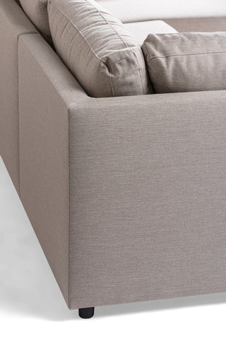 Anna - Ecksofa - Beige - Stoff Inari 22