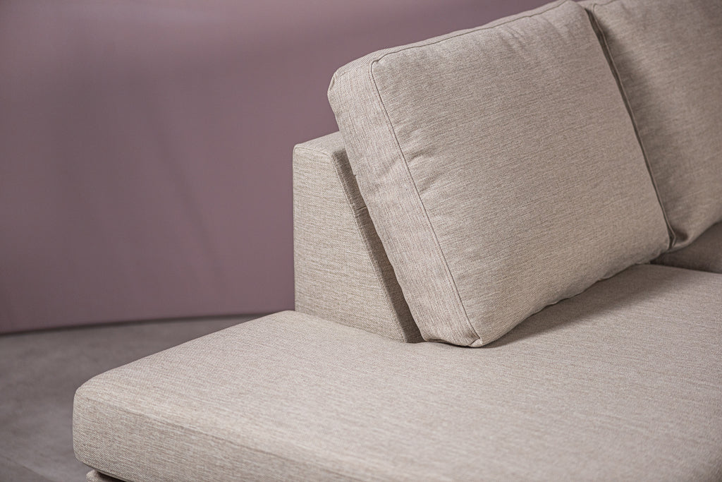 Nina - corner sofa - beige - fabric Inari 22