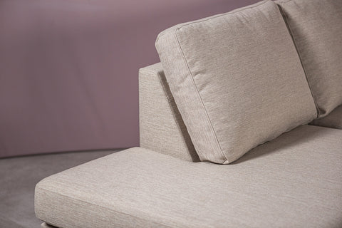 Nina - corner sofa - beige - fabric Inari 22