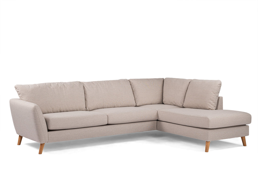 Yara - Ecksofa - Beige - Stoff Inari 22