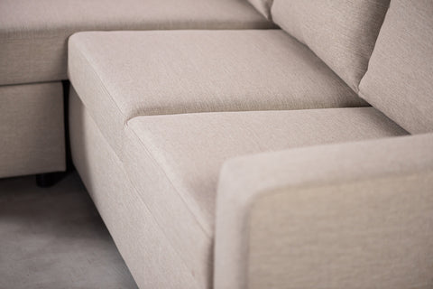 Mia - sofa - beige - fabric Inari 22