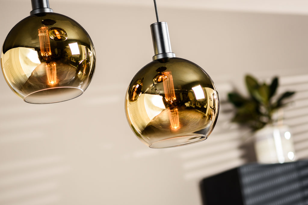 Lotte - hanging lamp - gold - metal - H850