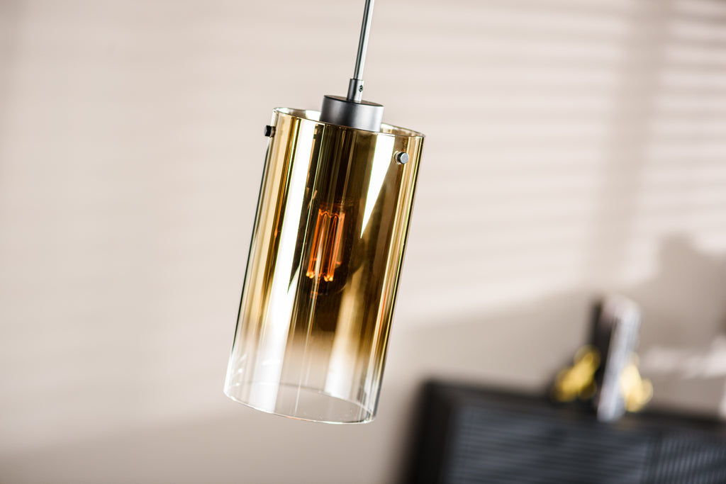 Isabella - pendant lamp - gold - metal - H850