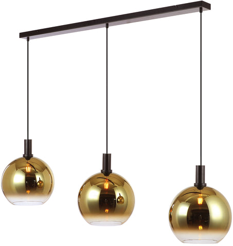 Lotte - hanging lamp - gold - metal - H850