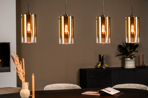 Elise - pendant lamp - gold - metal - H850