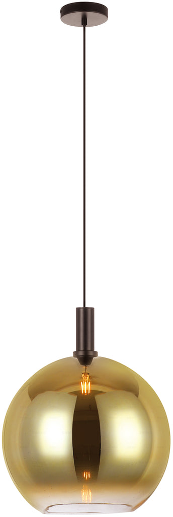 Sem - hanglamp - goud - metaal - 40 cm, H850