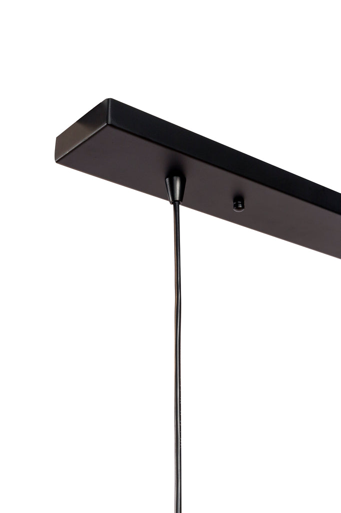 Eva - hanglamp - zwart - staal - H340