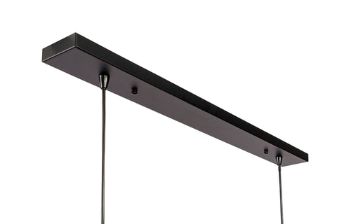 Eva - hanglamp - zwart - staal - H340