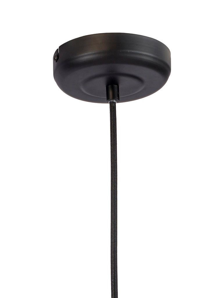 Julian - pendant lamp - black - steel - 50 cm, H340