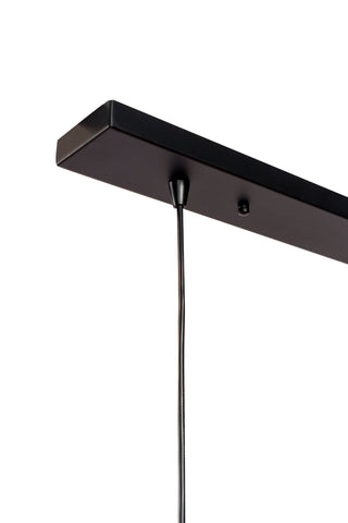 Thomas - hanging lamp - black - steel - H340 cm