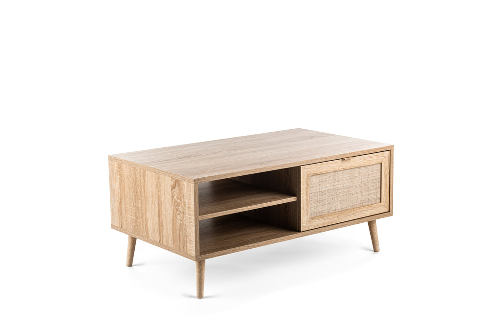 Tijn - salontafel - Sedona - melamine MDF - 100x60 cm